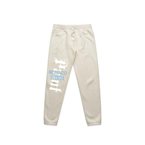 Cream Monaco Sweatpants